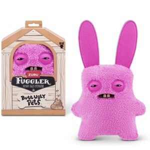 Zuru Fuggler Plush Pink Monster Toy